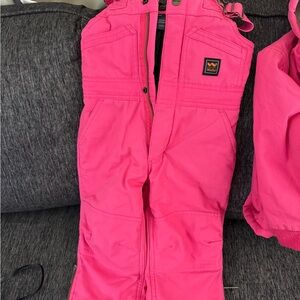 Walls Bright Pink Snow Bib